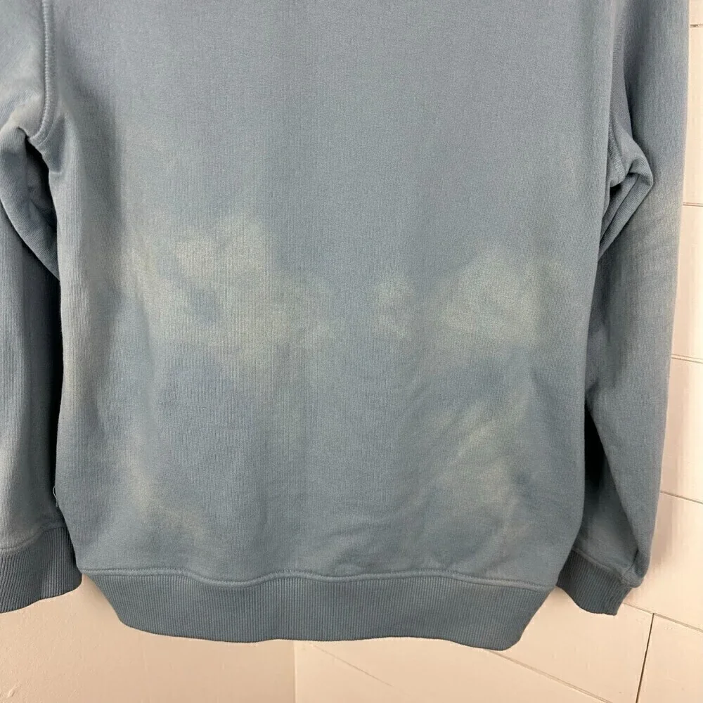 Travis Mathew Men's Hideaway Golf Sweater Blue Faded Denim Size Small